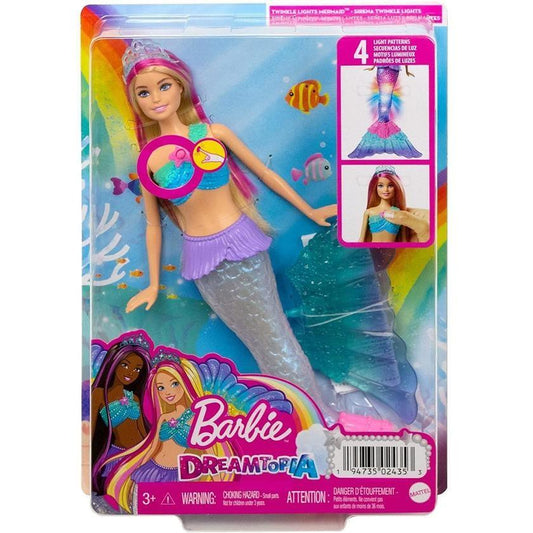 ברבי דרימטופיה בת הים עם אורות Barbie