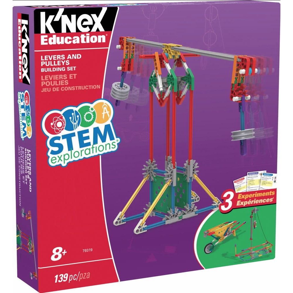 קונקס משחק הרכבה מנופים וגלגלים 139 חלקים - K'NEX