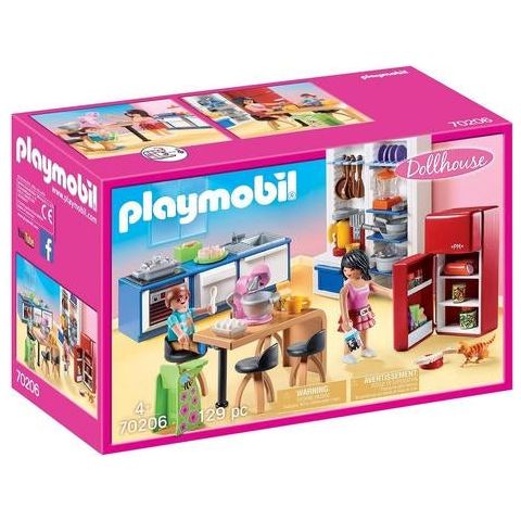 פליימוביל בית בובות - מטבח משפחתי 70206 Playmobil