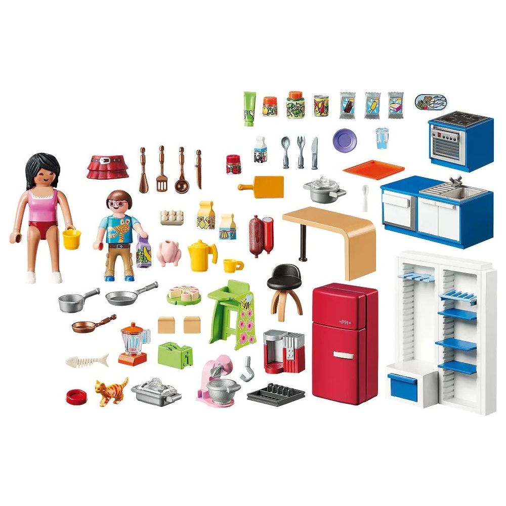 פליימוביל בית בובות - מטבח משפחתי 70206 Playmobil