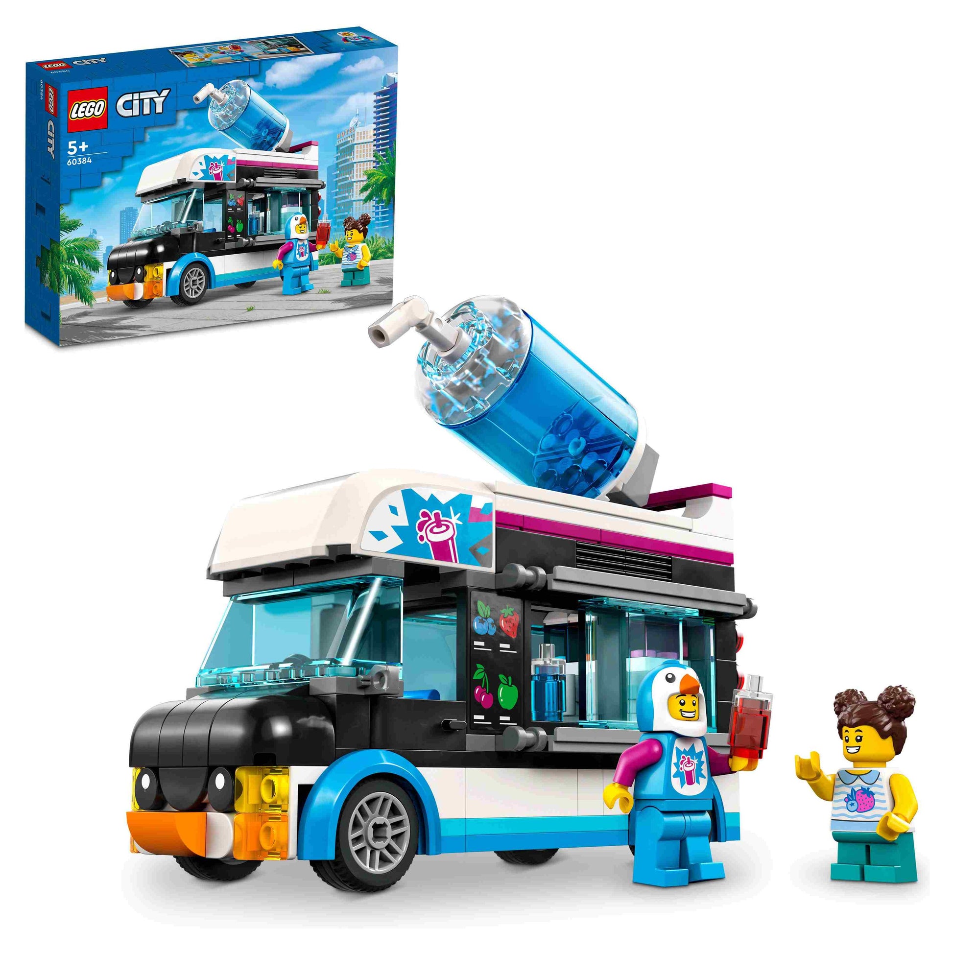 לגו סיטי אוטו גלידה פינגווין 60384 LEGO City