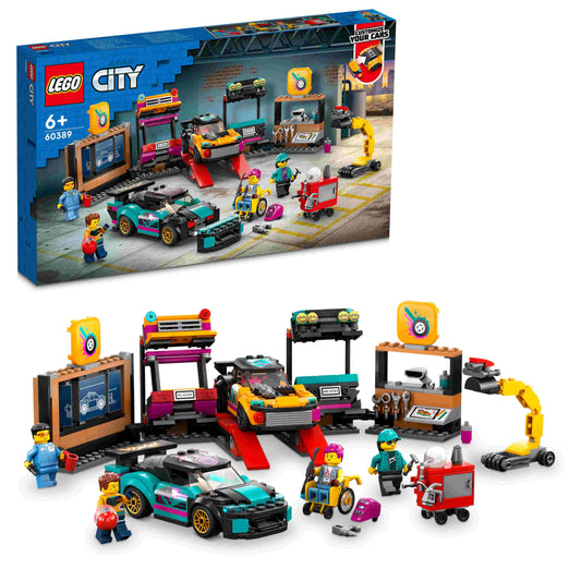 לגו סיטי מוסך למכוניות מעוצבות 60389 LEGO City