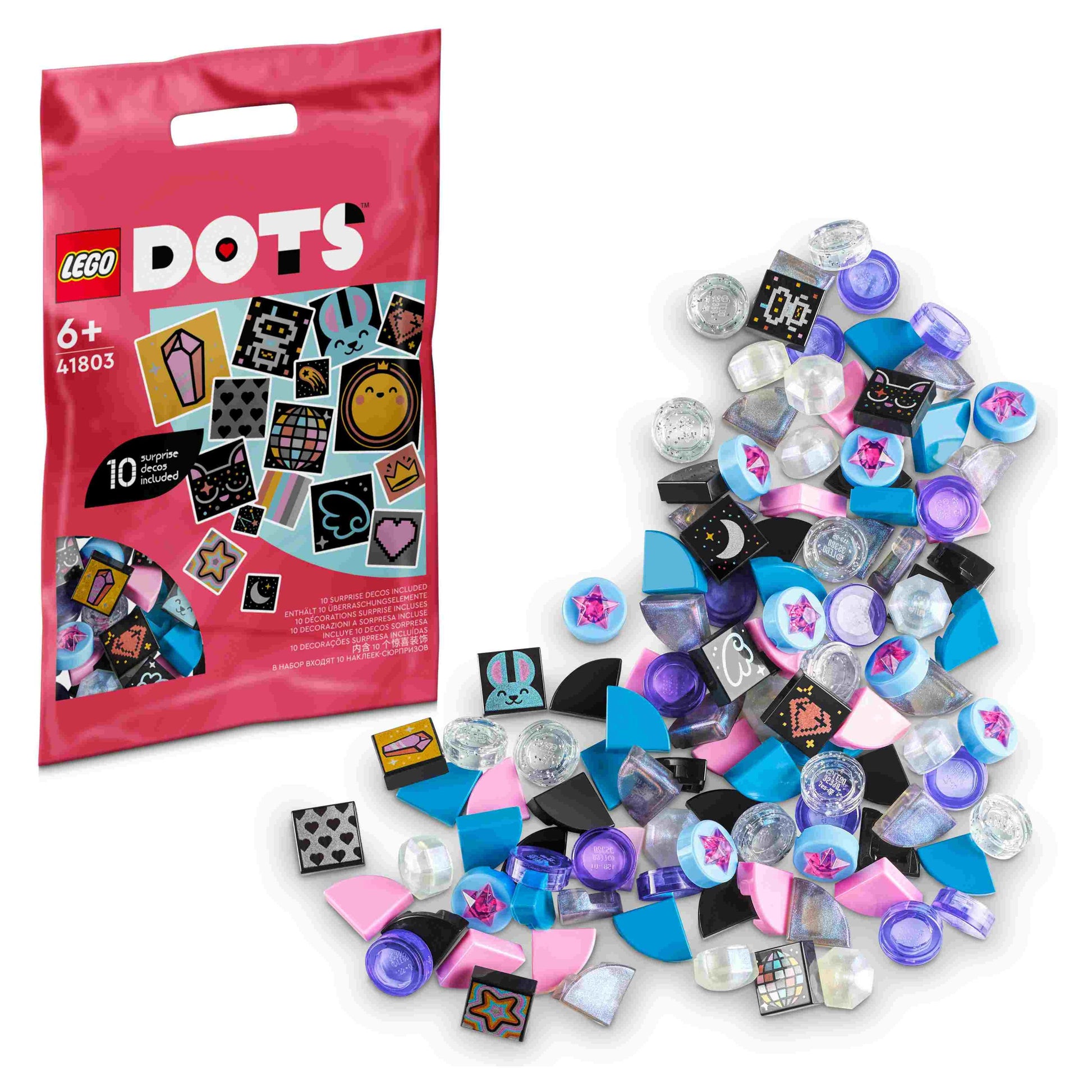 לגו דוטס ניצוץ וברק סדרה 8 41803 LEGO DOTS