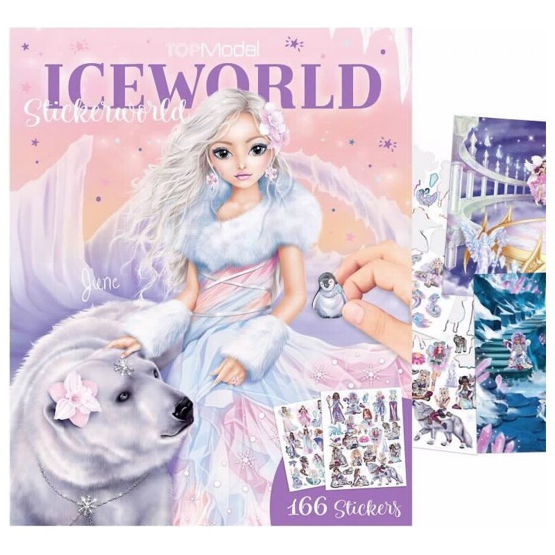 טופ מודל  חוברת אגדת קרח  Ice World     