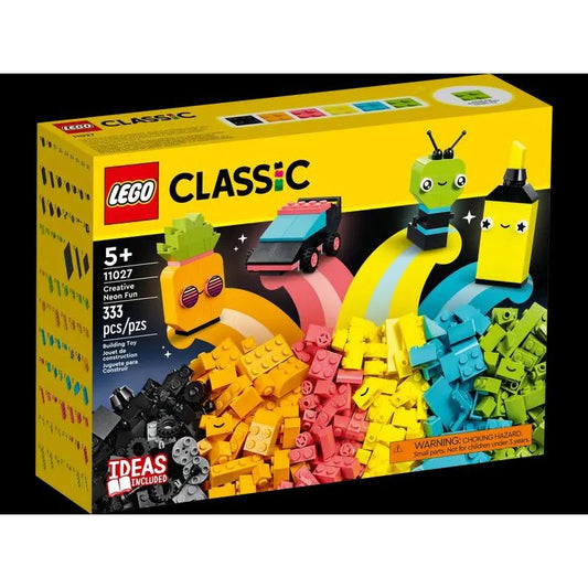 לגו קלאסי יצירה עם לבני בנייה ניאון 11027 LEGO Classic