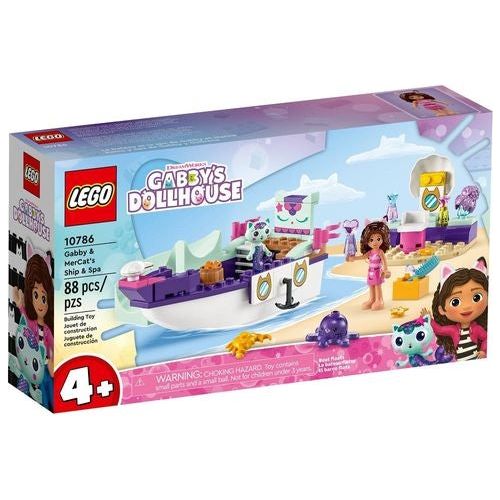 לגו בית הבובות של גבי ספינה וספא 10786 LEGO Gabbys Dollhouse