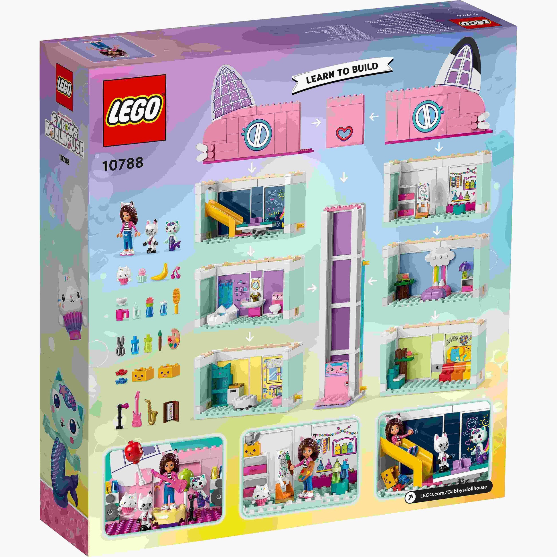 לגו בית הבובות של גבי 10788 LEGO Gabbys Dollhouse