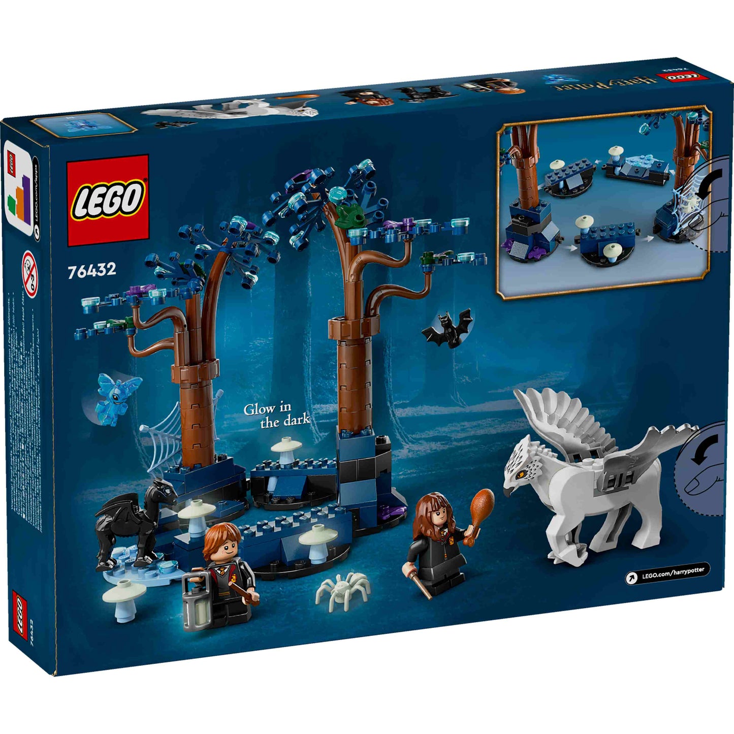 LEGO הארי פוטר היער האסור יצורים קסומים 76432