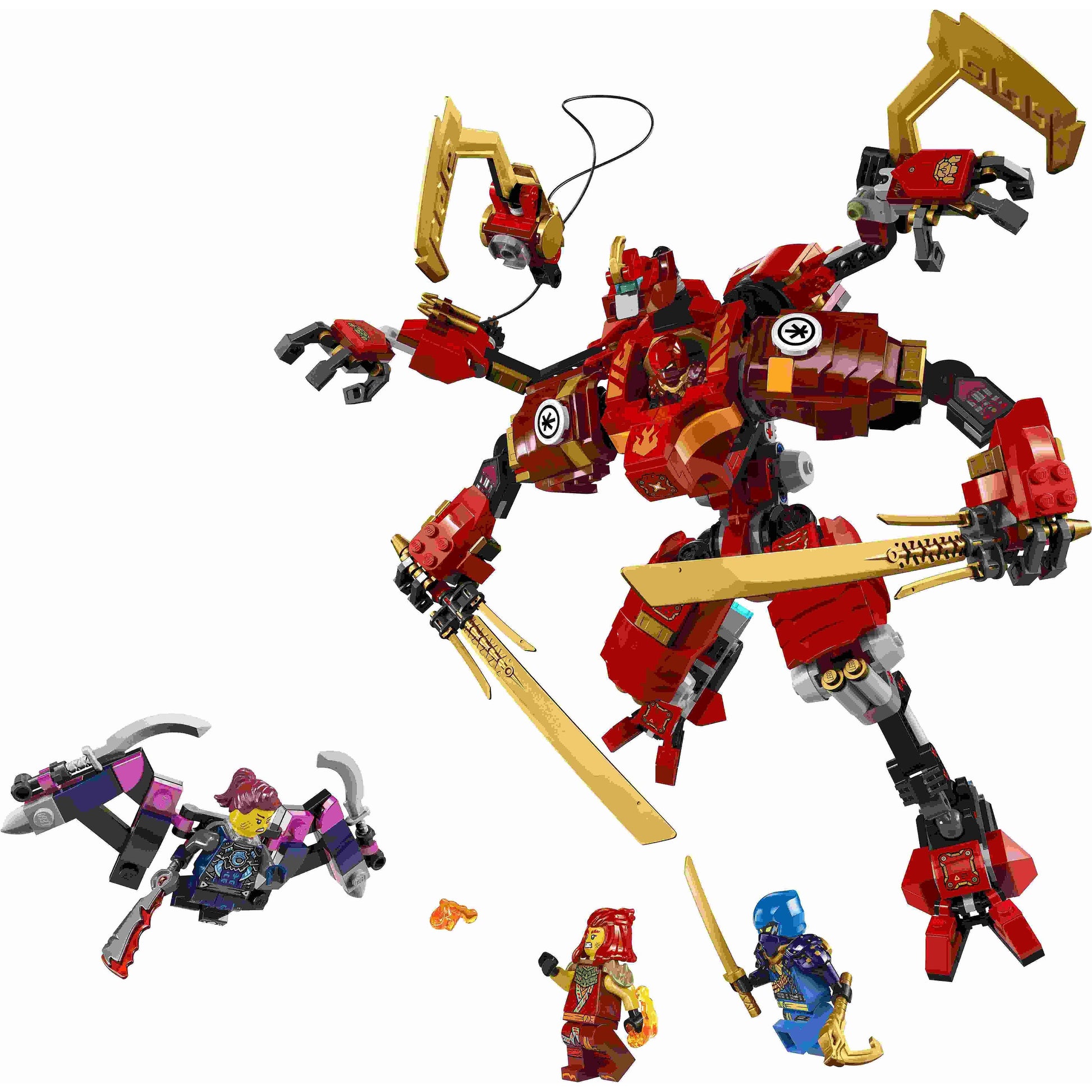 לגו נינגגו רובוט נינגה מטפס קאי 71812 LEGO Ninjago