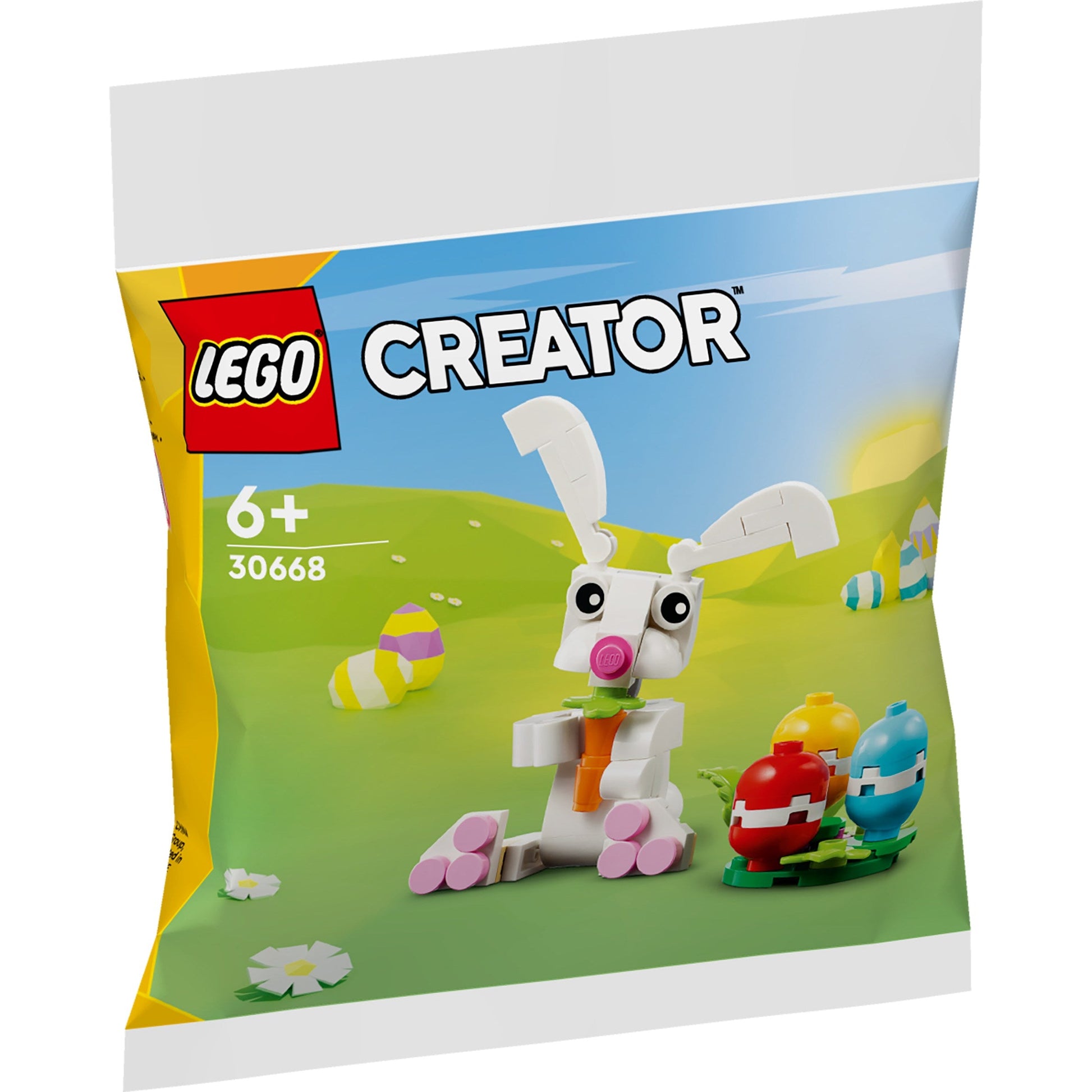 לגו קריאטור ארנב עם ביצים צבעוניות שקית 30668 LEGO CREATOR