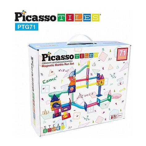 פיקאסו מגנטים להרכבה מבוך גולות 71 חלקים Picasso