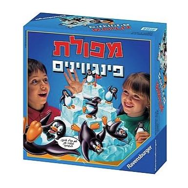 משחק קופסה מפולת פינגווינים