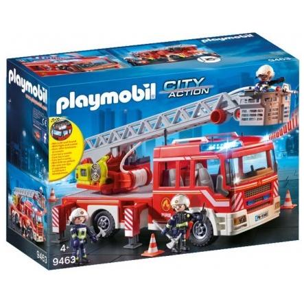 פליימוביל סיטי אקשן- כבאית עם סולם הצלה 9463 Playmobil