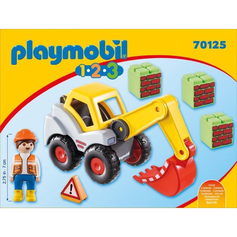 פליימוביל לפעוטות - דחפור 70125 Playmobil