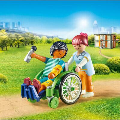 פליימוביל מטופל על כיסא גלגלים 70193 Playmobil