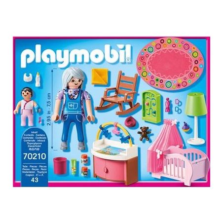 פליימוביל בית בובות - חדר תינוקות 70210 Playmobil