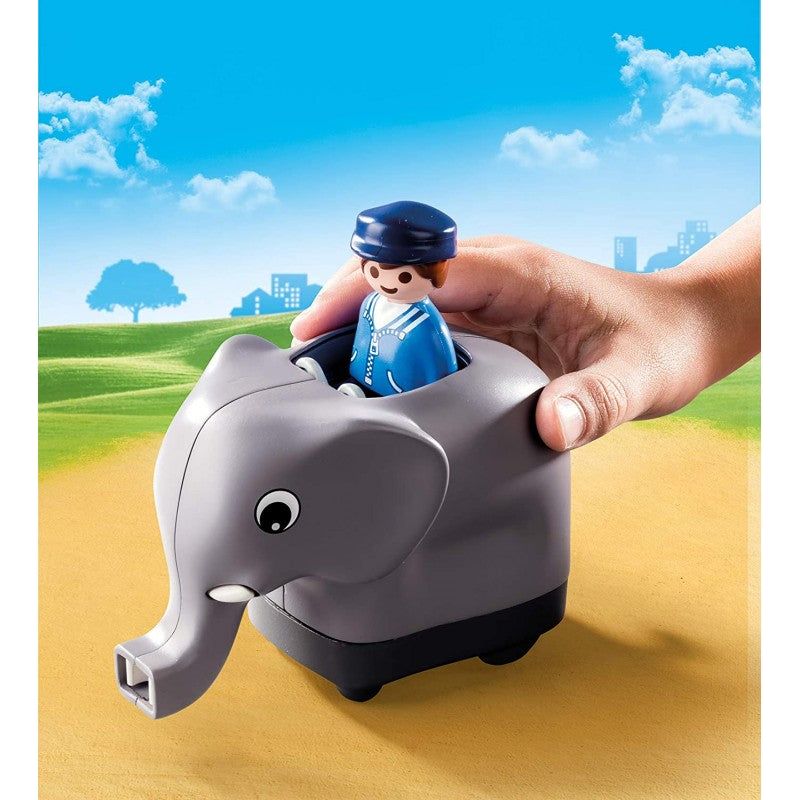 פליימוביל לפעוטות רכבת חיות 70405 Playmobil