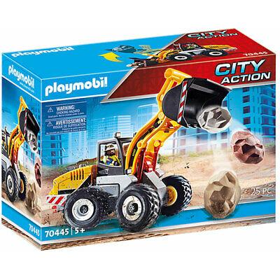 פליימוביל סיטי אקשן - טרקטור מחפרון 70445 Playmobil