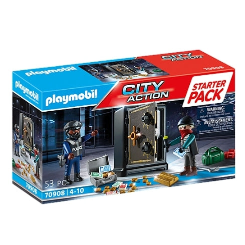 פליימוביל ערכה למתחילים: שוד בנק 70908 Playmobil