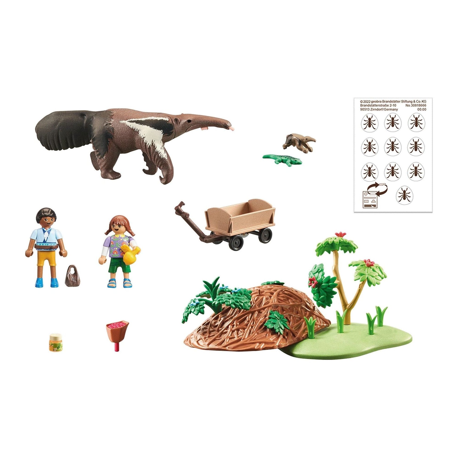 פליימוביל העולם האוטופי - דוב נמלים 71012 Playmobil