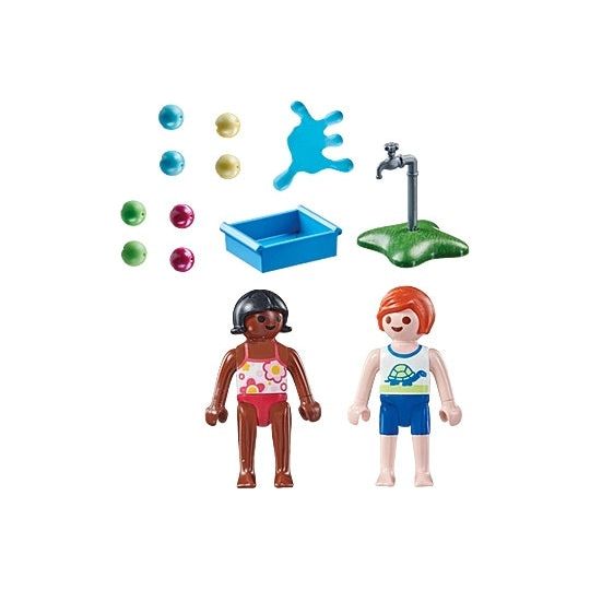 פליימוביל ספיישל פלוס ילדים עם בלוני מים 71166 Playmobil