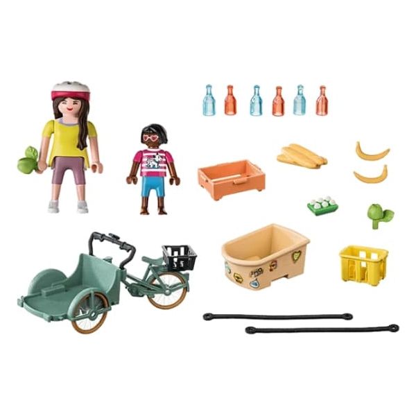 פליימוביל חווה חקלאית - תלת אופן וירקות 71306 Playmobil