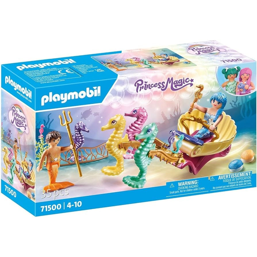 פליימוביל נסיכות קסומות - כרכרה של סוס ים 71500 Playmobil