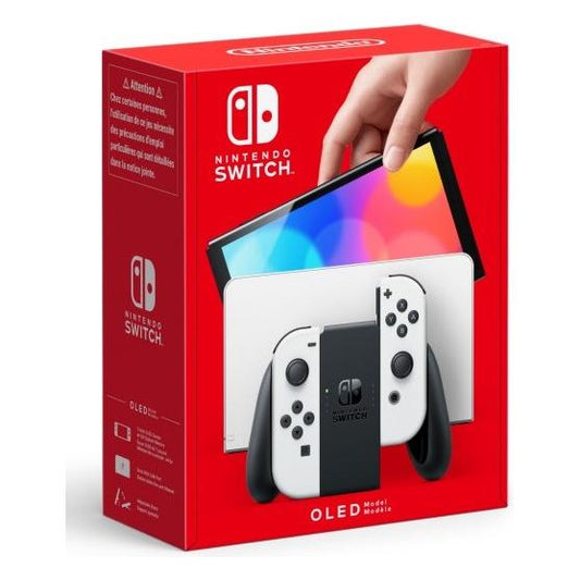 קונסולת נינטנדו- NINTENDO SWITCH OLED WH