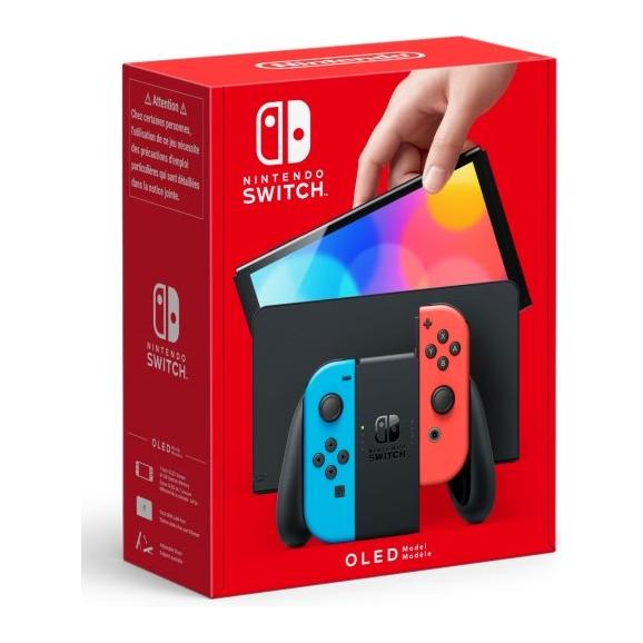 קונסולת נינטנדו NINTENDO SWITCH OLED R/B