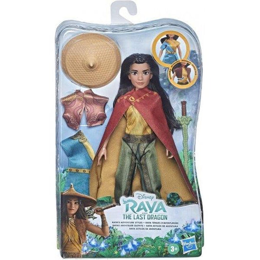 דיסני ראיה בובת נסיכה גלימה ואביזרים DISNEY RAYA