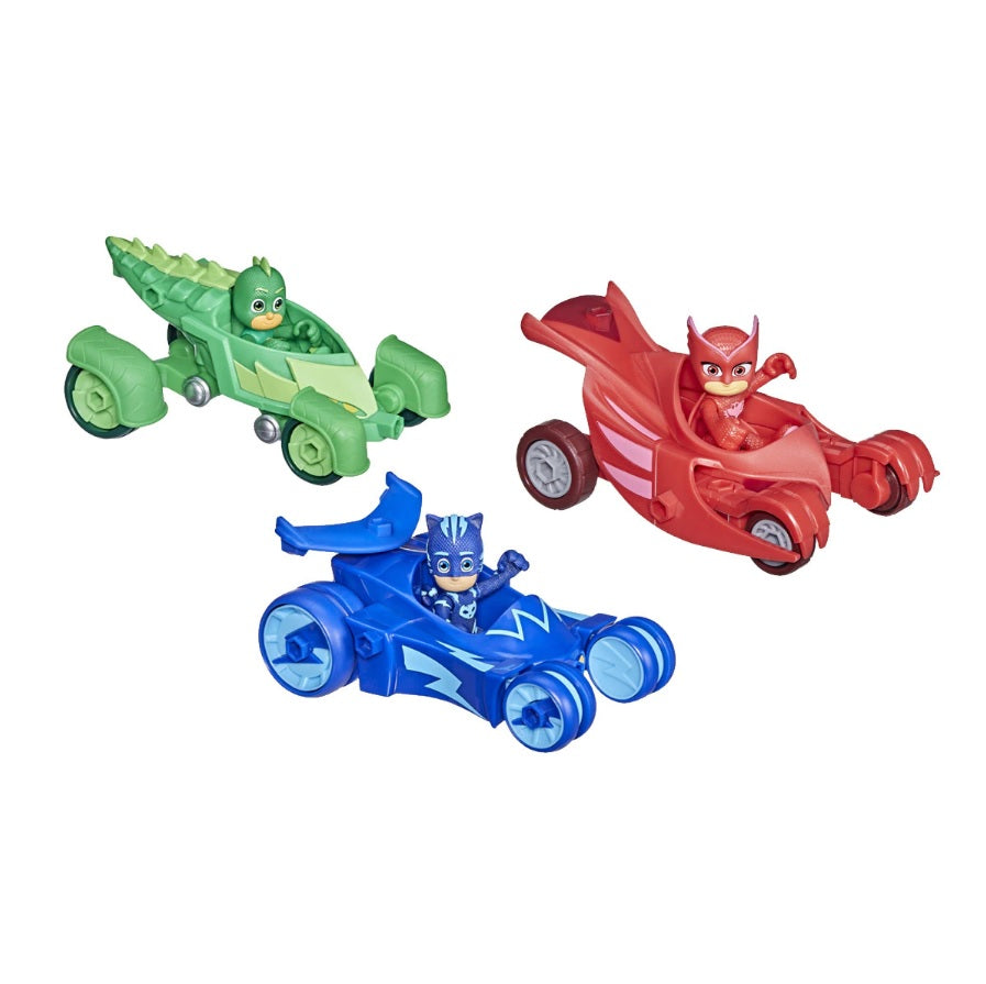 דמות עם מכונית כוח פיגיי PJ MASKS       