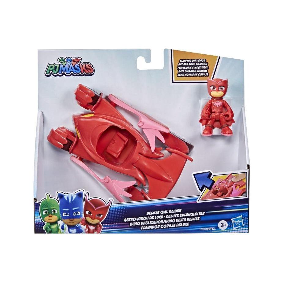 דמות+רכב דלוקס כוח פי גיי PJ MASKS    