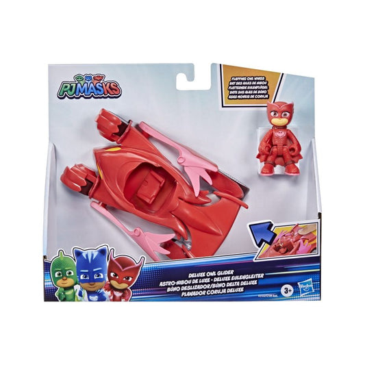 דמות+רכב דלוקס כוח פי גיי PJ MASKS    