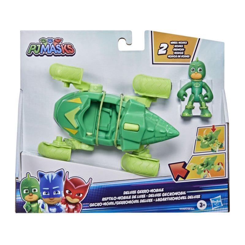 דמות+רכב דלוקס כוח פי גיי PJ MASKS    