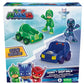 זוג דמויות+מכוניות כוח פי גיי PJ MASKS