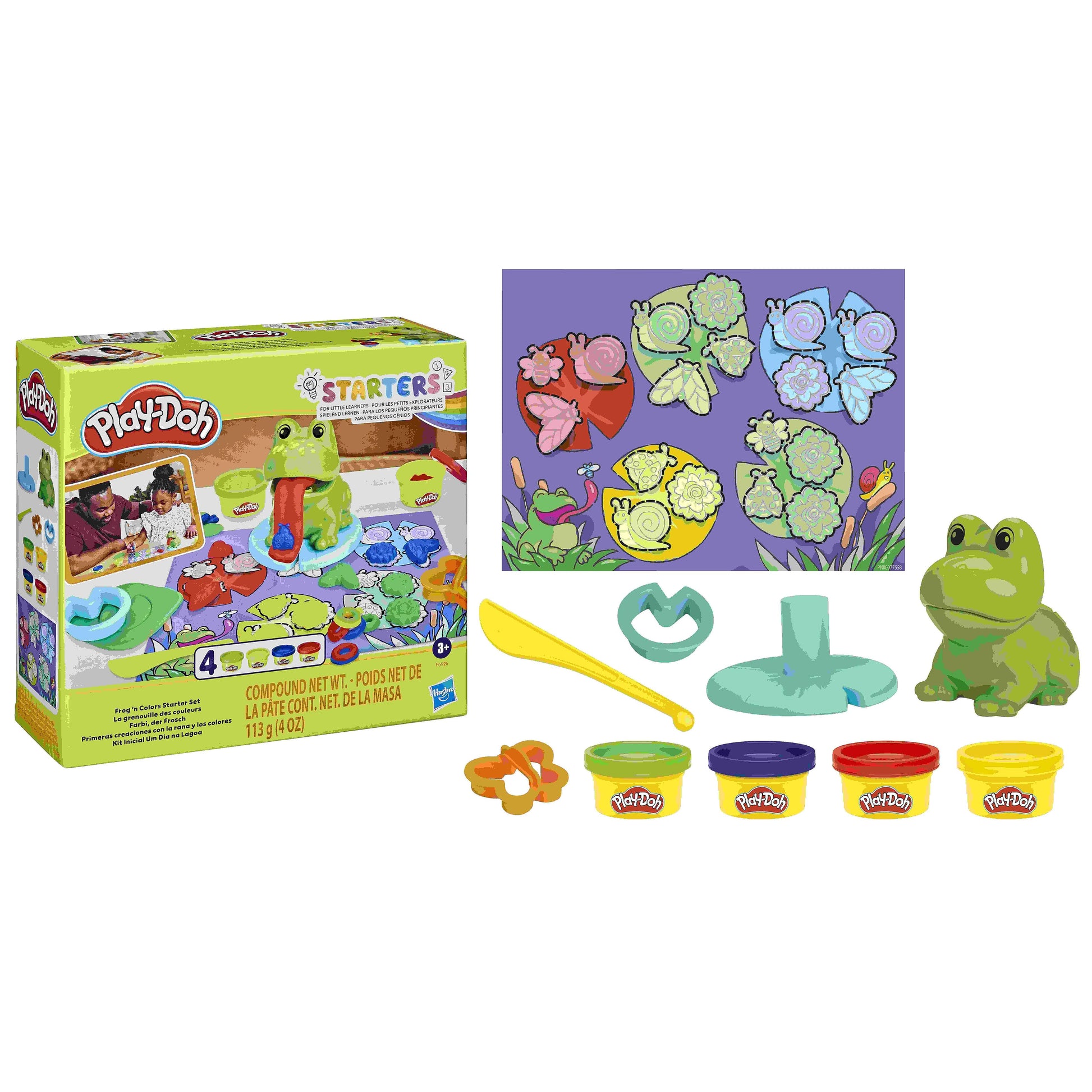 פליידו ערכת צפרדע Play-Doh