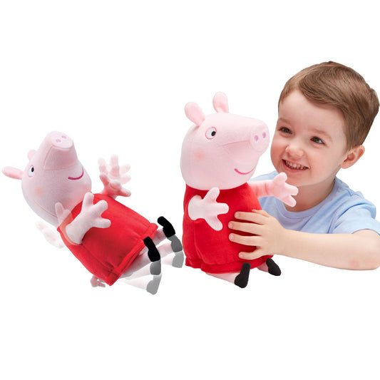 בובת פרווה פפה פיג צוחקת PEPPA PIG      