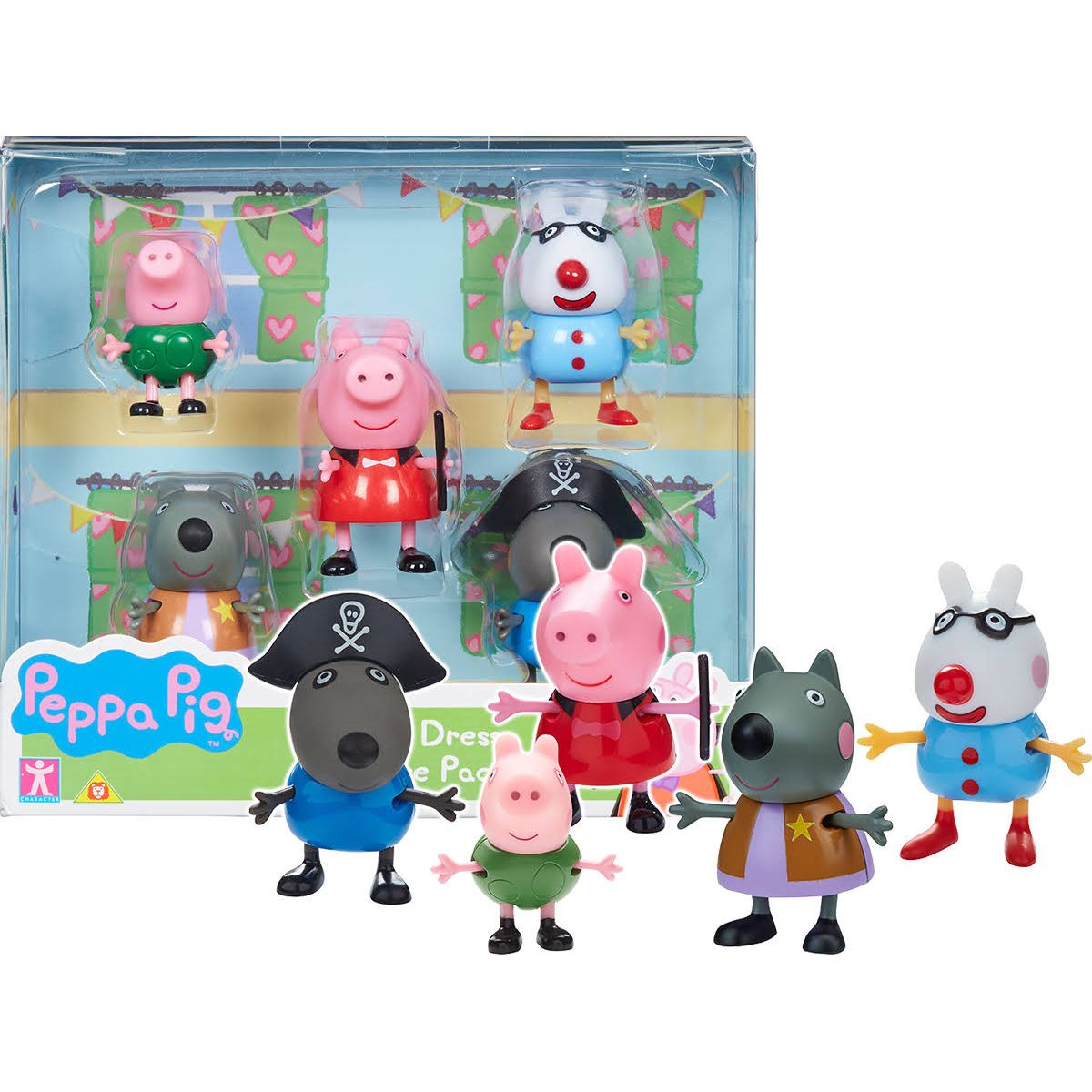 דמויות פפה פיג חברים מחופשים PEPPA PIG  