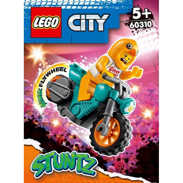 לגו סיטי אופנוע הפעלולים 60310 LEGO City