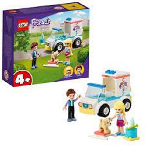 לגו חברות אמבולנס לחיות מחמד 41694 LEGO Friends