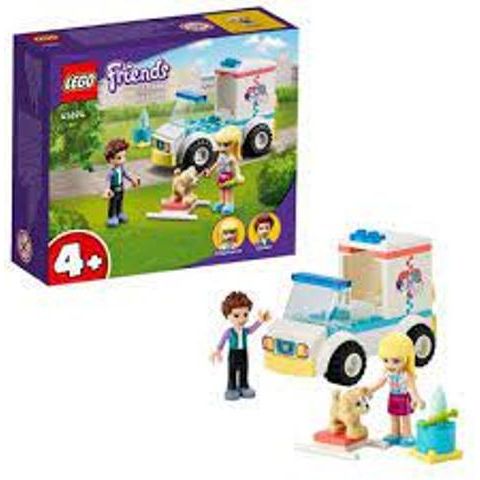 לגו חברות אמבולנס לחיות מחמד 41694 LEGO Friends