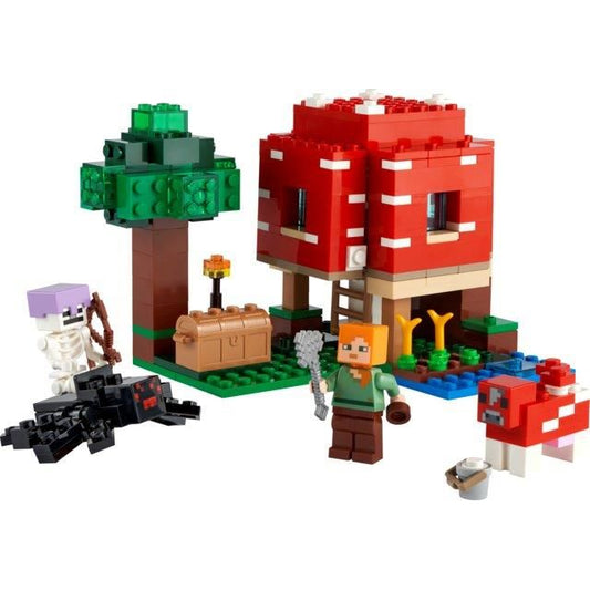 לגו מיינקרפט בית הפטרייה 21179 LEGO Minecraft