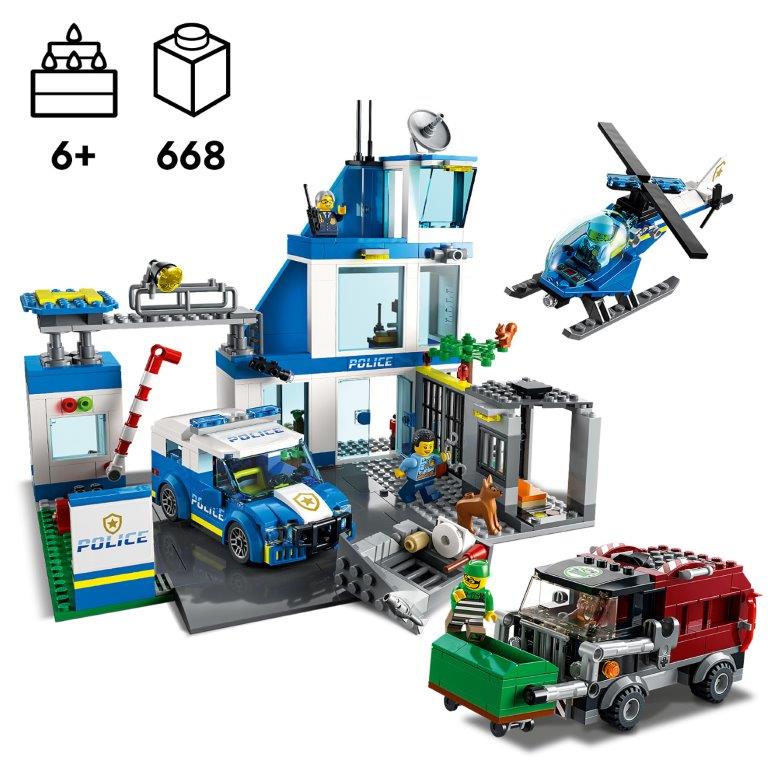 לגו סיטי תחנת משטרה 60316 LEGO City