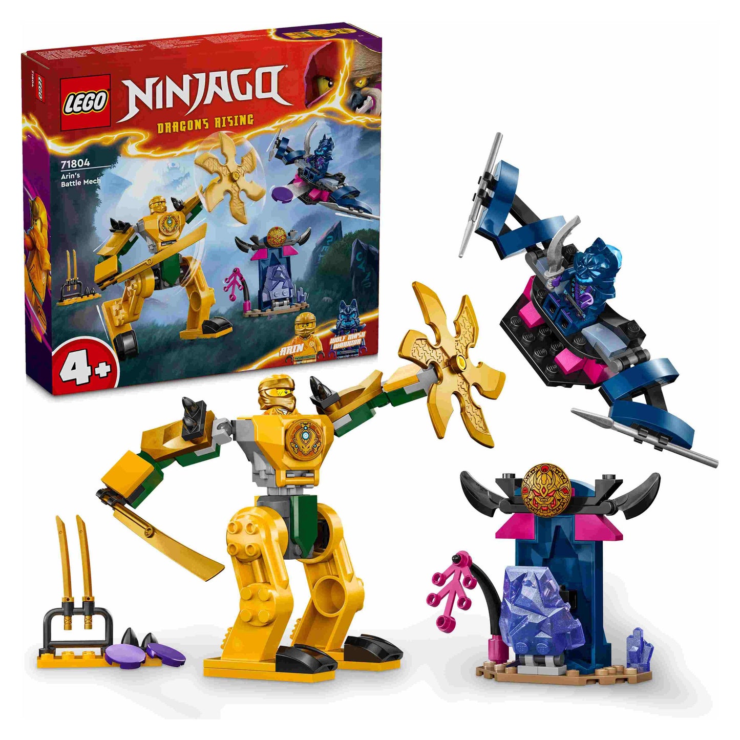 לגו נינגגו רובוט הקרב של ארין 71804 LEGO NINJAGO