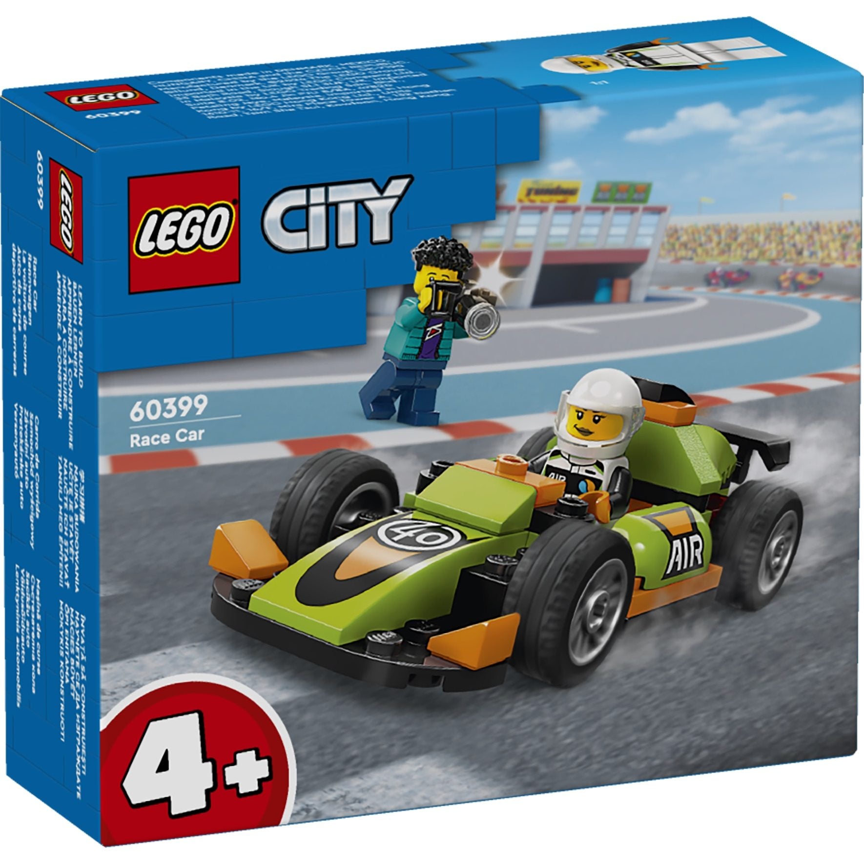 לגו סיטי רכב מרוצים ירוק 60399 LEGO City