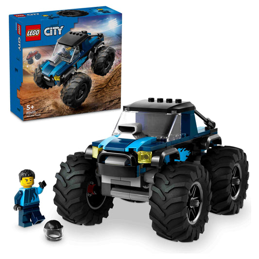 לגו סיטי משאית מפלצת כחולה 60402 LEGO City