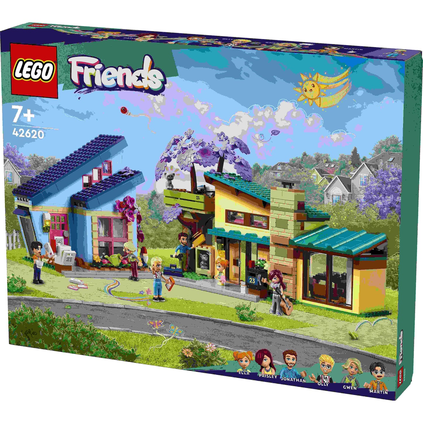 לגו חברות המשפחות של אולי ופייזלי 42620 LEGO Friends