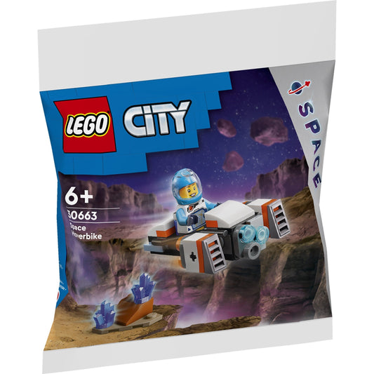 לגו סיטי אופנוע חלל מרחף שקית 30663 LEGO City