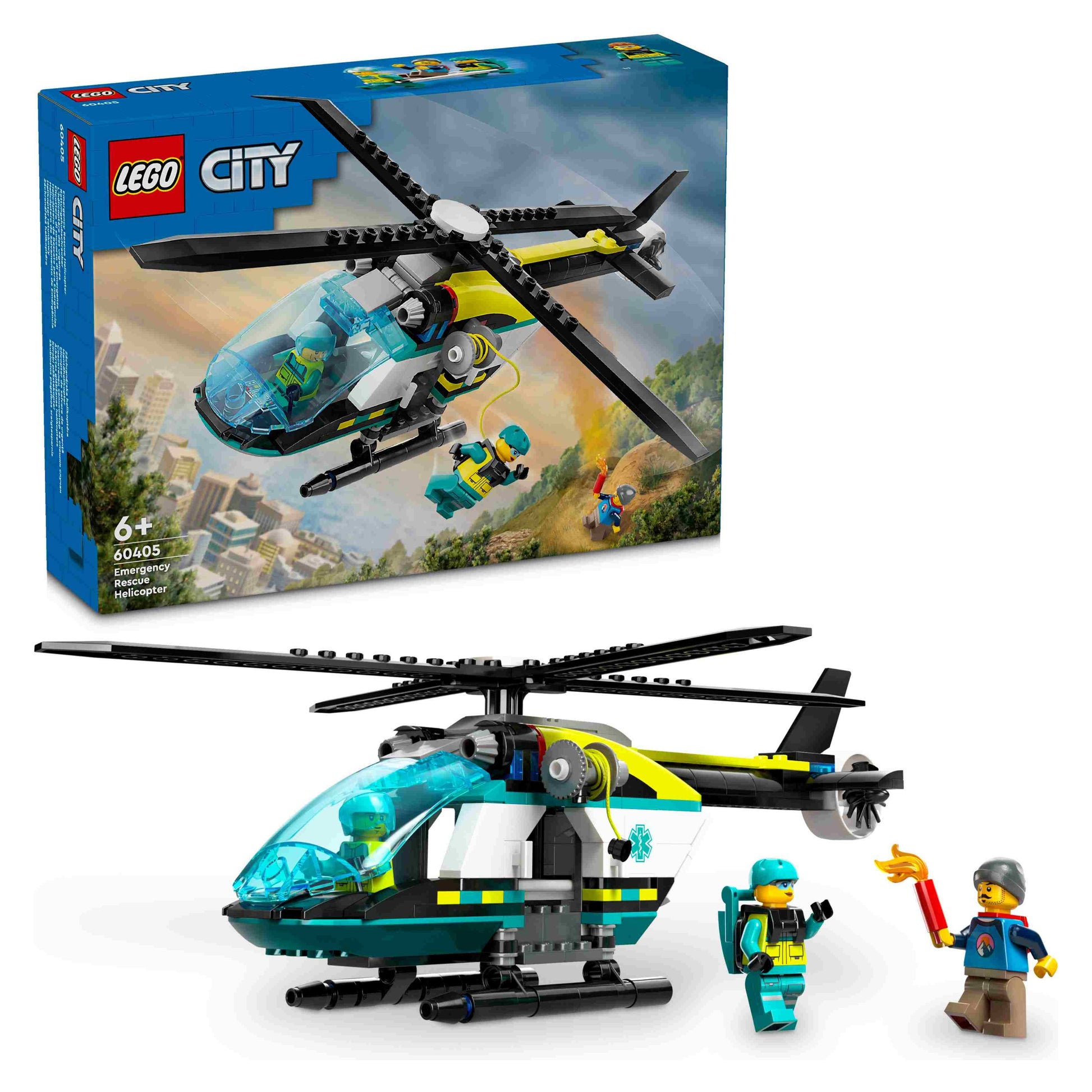 לגו סיטי מסוק חילוץ חירום 60405 LEGO City