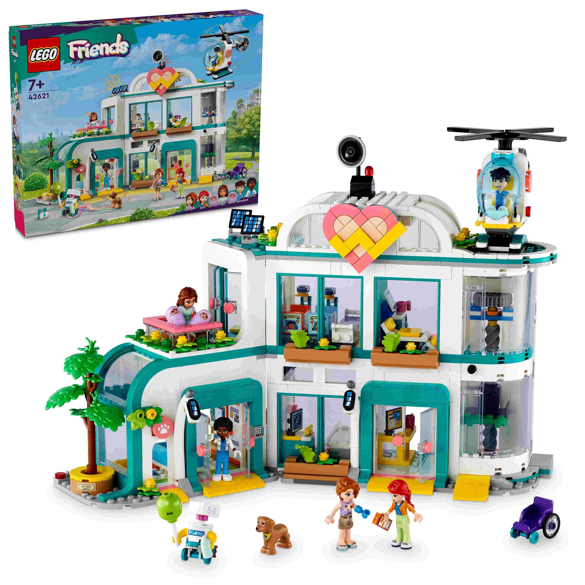 לגו חברות בית חולים של העיר הארטלייק 42621 LEGO Friends